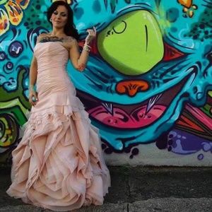 Vera-Wang  wedding dress